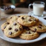 Delicious air fryer cookies ready to serve, how long to bake cookies in air fryer.