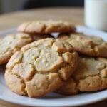 Deliciously baked crumbl cookies presented on a plate, perfect for enjoying as a sweet treat.
