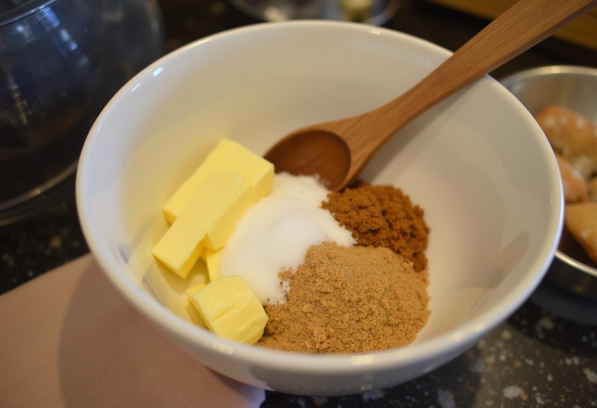 chick fil a chocolate chip cookie ingredients mixed for perfect cookies