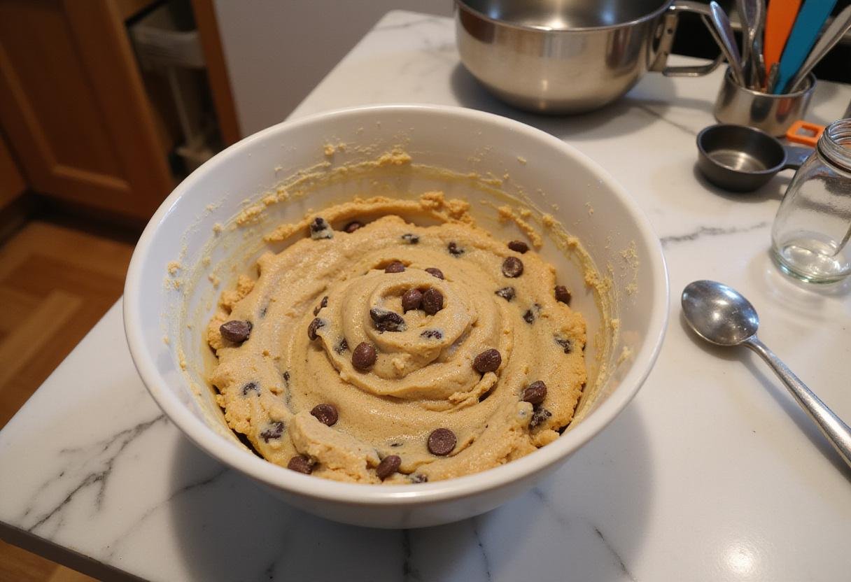 how to prepare chick fil a chocolate chip cookie dough with chocolate chips