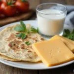 Final presentation of high protein dairy and alternatives, showcasing a delicious and nutritious meal option filled with ample protein.