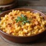 delicious spicy ranch chicken mac and cheese served hot, ultimate comfort food