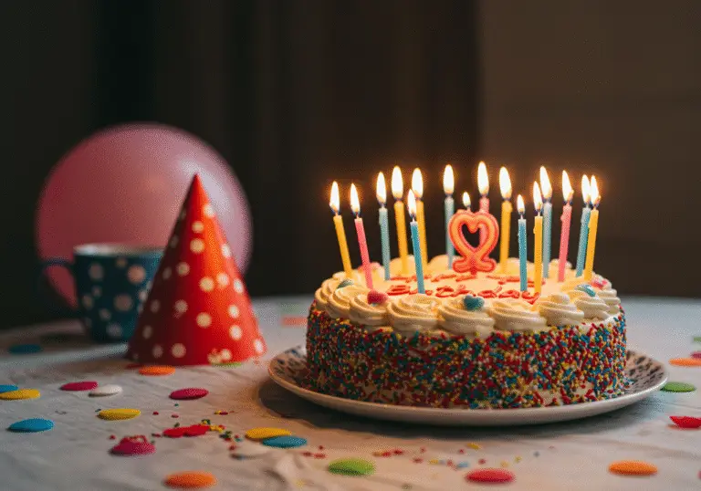 Delicious single mom birthday cake, beautifully decorated for a heartfelt celebration, symbolizing love and joy.