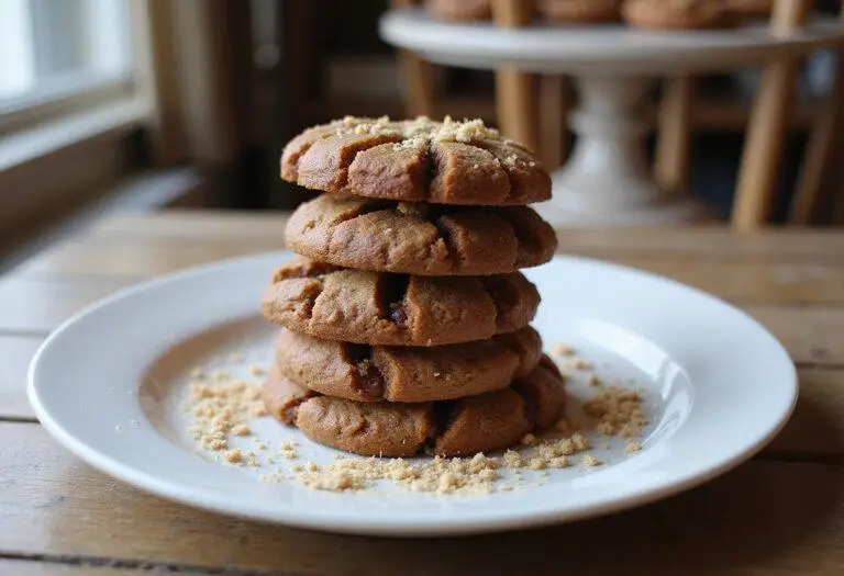 A delicious plate of date and graham cookies highlighting this amazing date cookies recipe for a delightful treat.