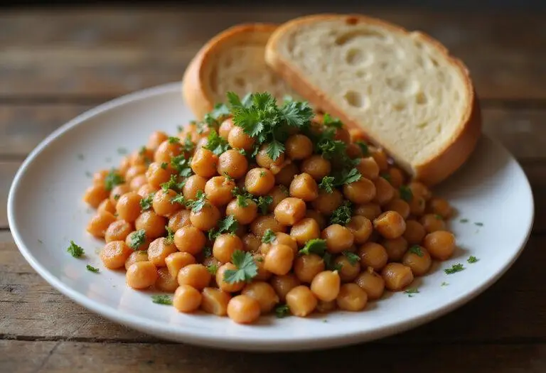 Final presentation of marry me chickpea recipe, a vibrant vegetarian dish ready to be enjoyed.