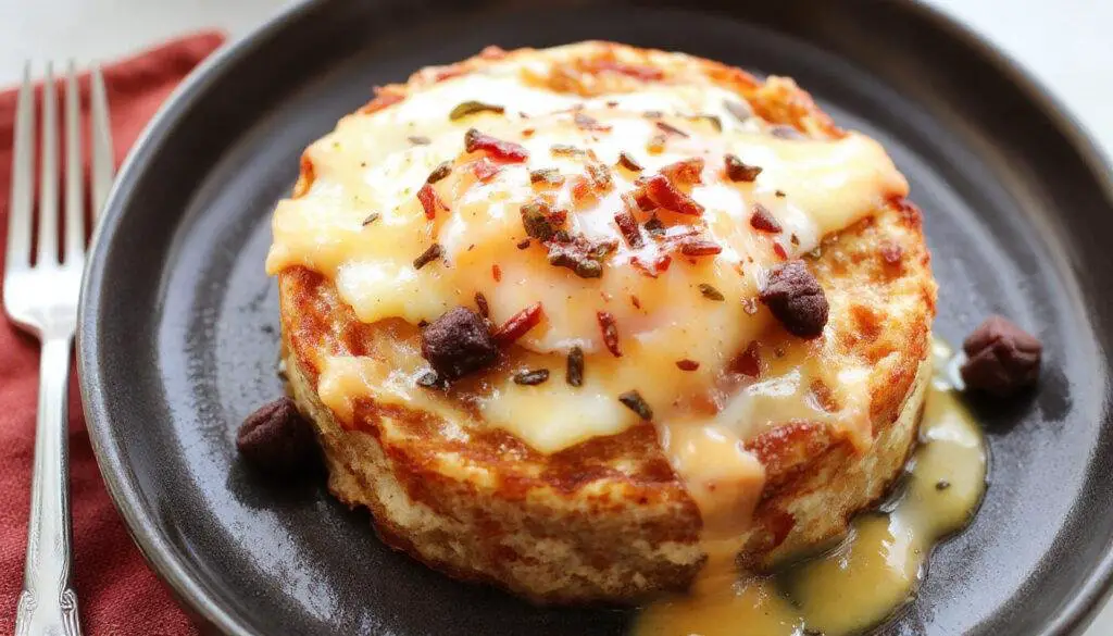 A vibrant morning scene featuring a variety of make-ahead breakfast dishes arranged on a rustic wooden table. Visible are mason jars filled with overnight oats topped with fresh berries, mini quiches with golden crusts, colorful fruit parfaits layered with yogurt and granola, and a plate of crispy breakfast burritos. The presentation showcases appealing textures and bright colors, emphasizing convenience and homemade freshness.