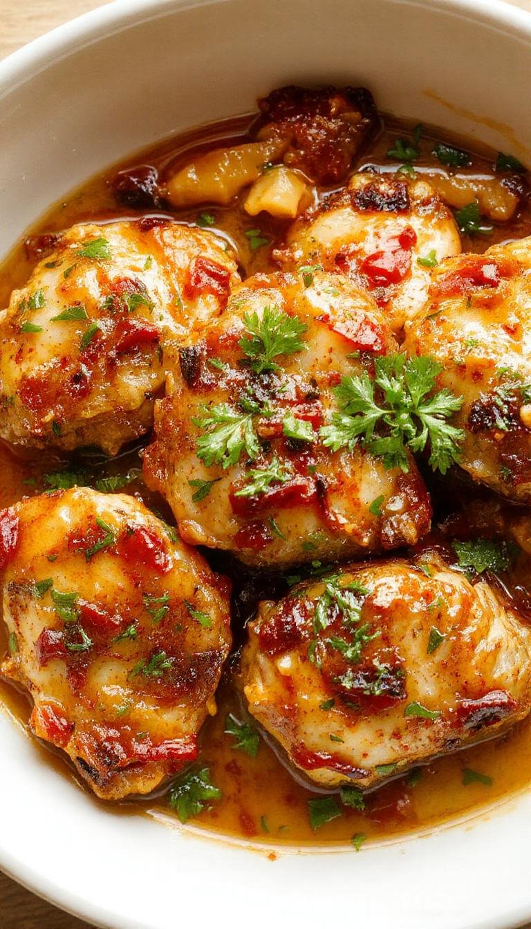 A plate of flavorful Persian chicken served with saffron rice, garnished with fresh herbs and spices, showcasing vibrant colors and delicious presentation.