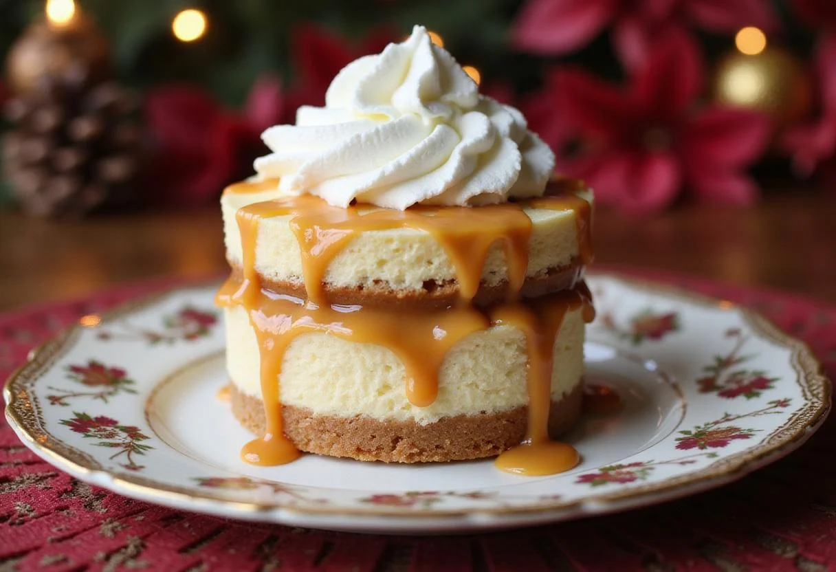 Final display of Harry Potter Butterbeer Cheesecake Parfaits featuring luxurious layers and beautiful presentation.