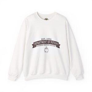 Department of Potions Crewneck Sweatshirt — Est. 1090 Potion Brewing Graphic