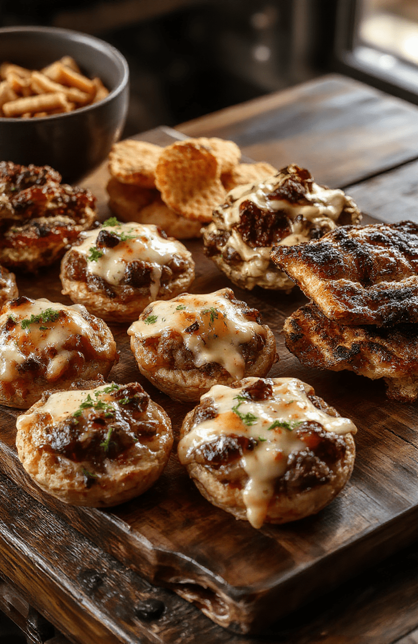 A vibrant display of Halloween-themed movie night snacks arranged on a rustic wooden table with orange and black decorations, featuring creepy cupcakes, ghost-shaped cookies, colorful popcorn, and spooky dips, all styled with fun Halloween accessories and soft ambient lighting.