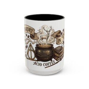 Accio Coffee Accent Mug — Witchcraft Cauldron Magic Coffee Mug (11/15oz)