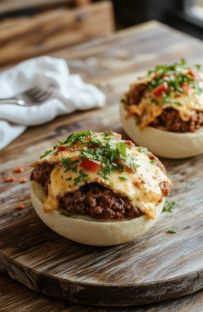 Colorful burger bowls featuring fresh greens, juicy grilled beef patties, cherry tomatoes, sliced cucumbers, shredded cheese, and vibrant sauces arranged in a rustic bowl, styled casually on a wooden surface with natural light highlighting textures and colors.