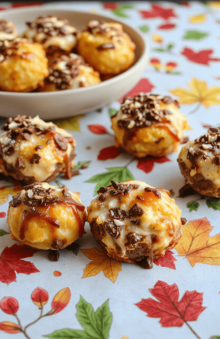 Colorful and festive Thanksgiving kids' treats arranged on a bright, cheerful platter. Assorted cookies, candies, and small desserts with themed decorations, vibrant colors, and playful presentation. Textured snacks and sweet treats are showcased with a cozy holiday background, perfect for a family-friendly celebration.