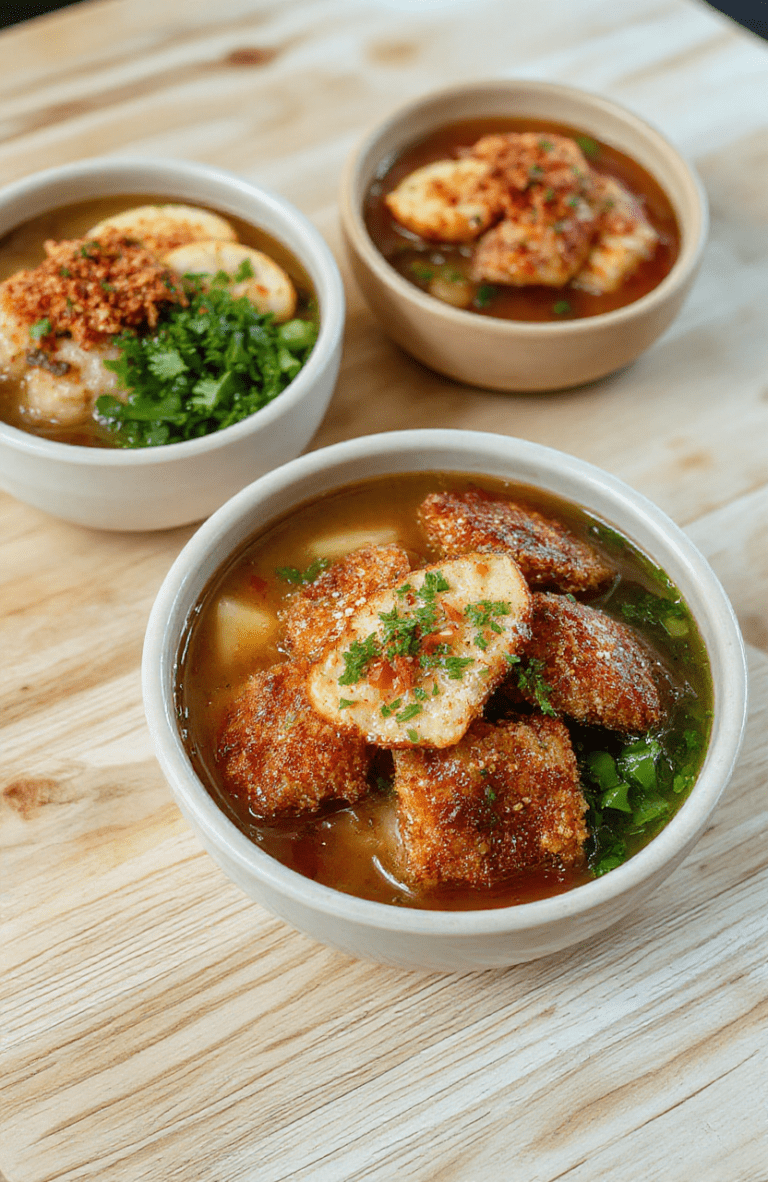 A vibrant crispy Japanese katsu bowl featuring golden-brown breaded chicken cutlet, fluffy white rice, steamed broccoli, shredded carrots, and a soft-boiled egg, drizzled with tangy tonkatsu sauce and bonito flakes on a rustic wooden board in natural daylight..