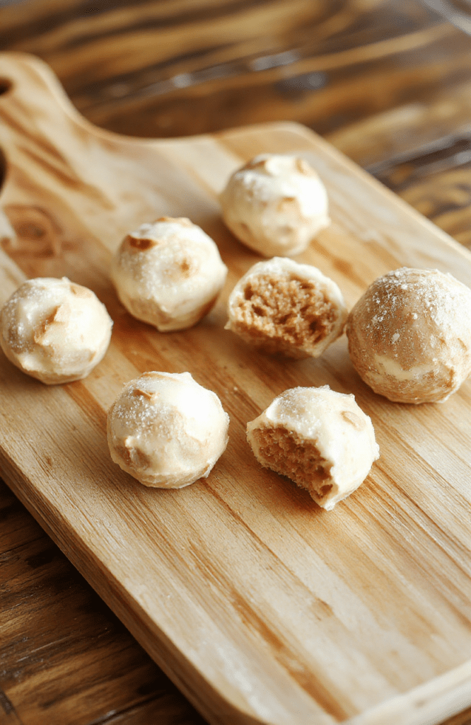 Colorful mini frozen peanut butter yogurt bites arranged on a white ceramic plate, glistening with light frost, each bite showing smooth yogurt shell and rich peanut butter swirl inside, dusted with crushed peanuts and a drizzle of honey, natural daylight, soft shadows, clean background.